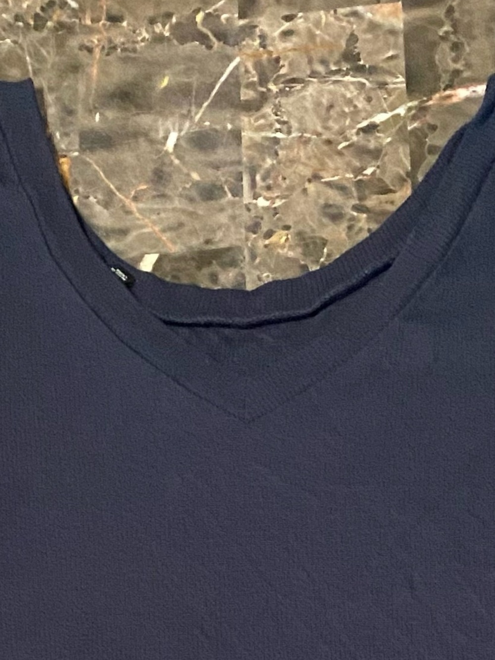 Liverpool Spin It Around Navy Ribbed Top - Picture 4 of 7